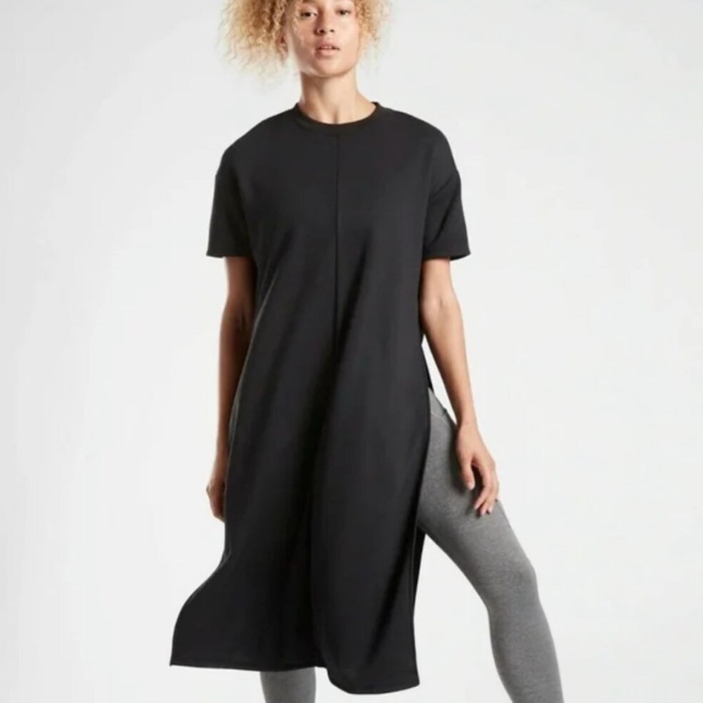 Athleta Black Tunic Top